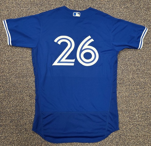 Photo of Authenticated Team Issued 2020 Spring Training Jersey: #26 Matt Buschmann. Size 44
