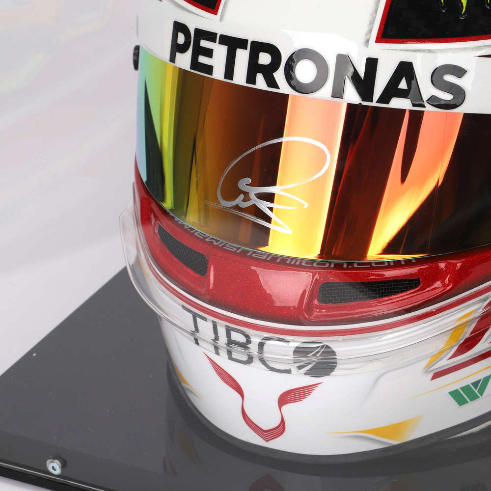 Lewis Hamilton 2018 Signed 11 Official Promo Helmet Edition 15/18 F1 Authentics