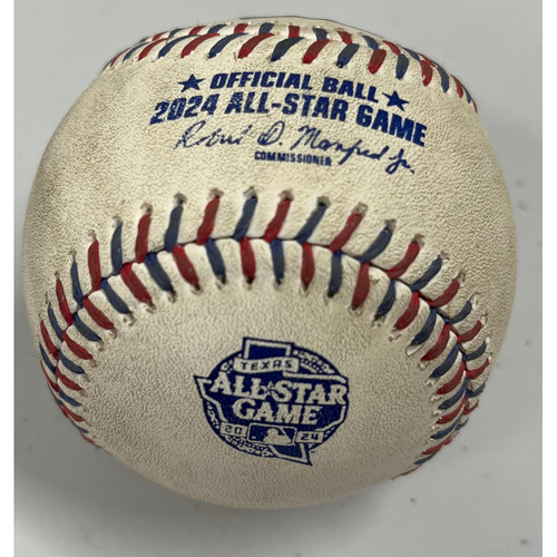 Game-Used Baseball - 2024 MLB All-Star Game - Bot 3 - Pitcher: Logan