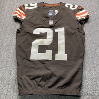 STS - Browns Denzel Ward Game Worn Jersey (11/15/20) Size 38