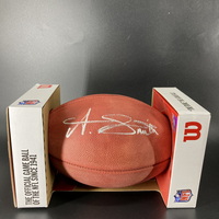 NFL - Eagles Ainias Smith Signed Authentic Football