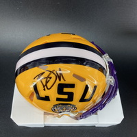 NFL - Jaguars Brian Thomas Signed LSU Mini Helmet