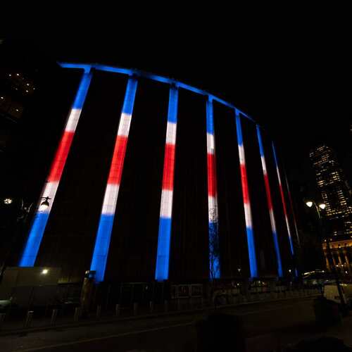 NEW YORK RANGERS VS. DETROIT AT MADISON SQUARE GARDEN