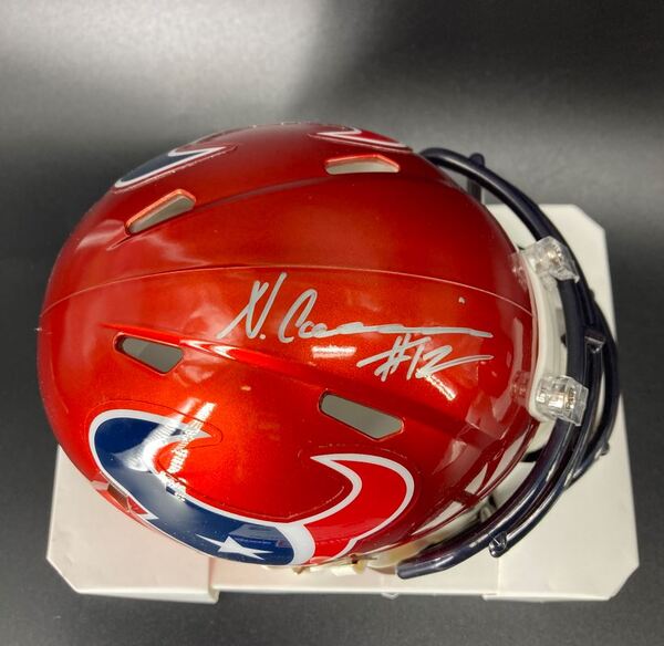 NFL - Texans Nico Collins Signed Flash Mini Helmet