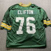 PCF - Packers Chad Clifton Signed Replica Jersey Size 4XL