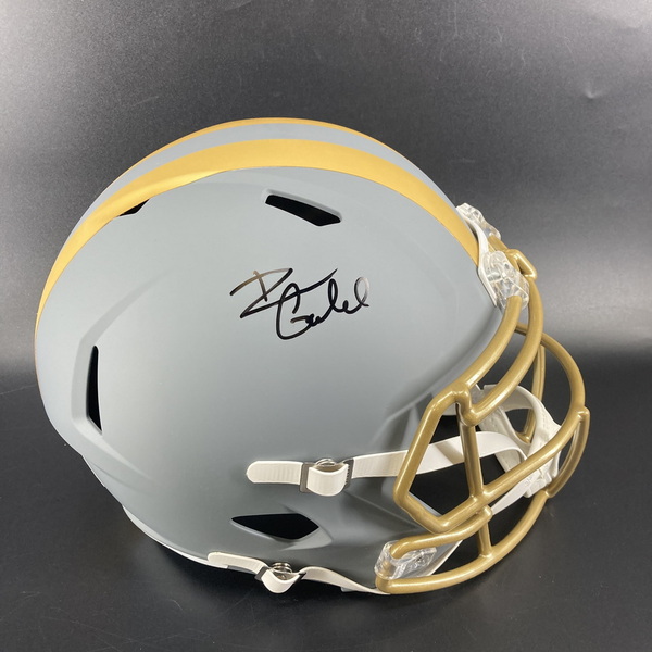 NFL - Browns Dillon Gabriel Signed Slate Replica Speed Helmet
