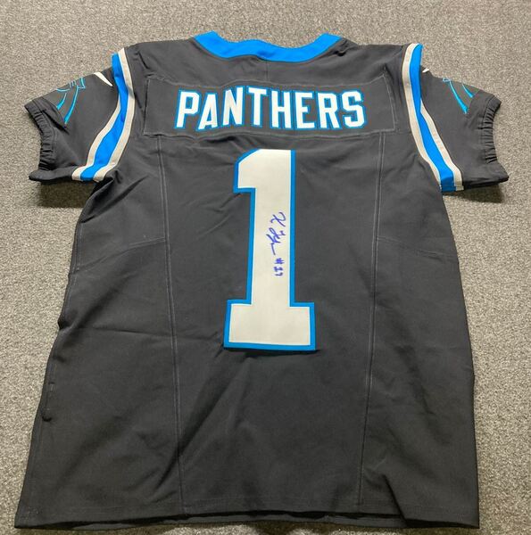 NFL - Panthers Xaiver Legette Signed Authentic Draft Jersey Size 40