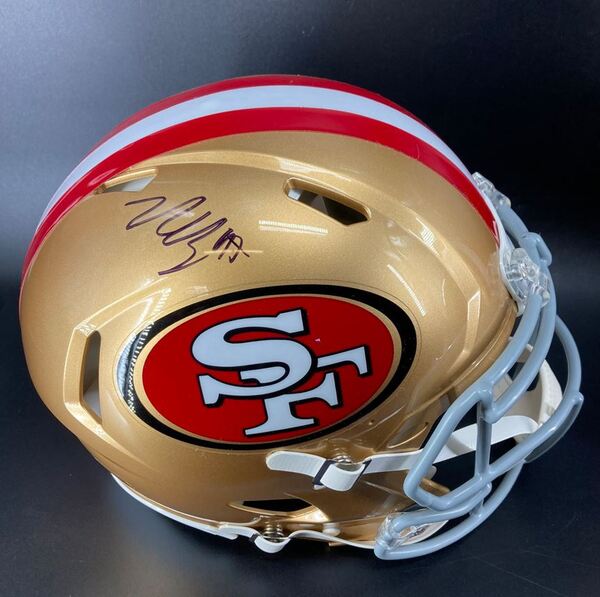 NFL - 49ers Nick Bosa Signed Authentic Speed Helmet