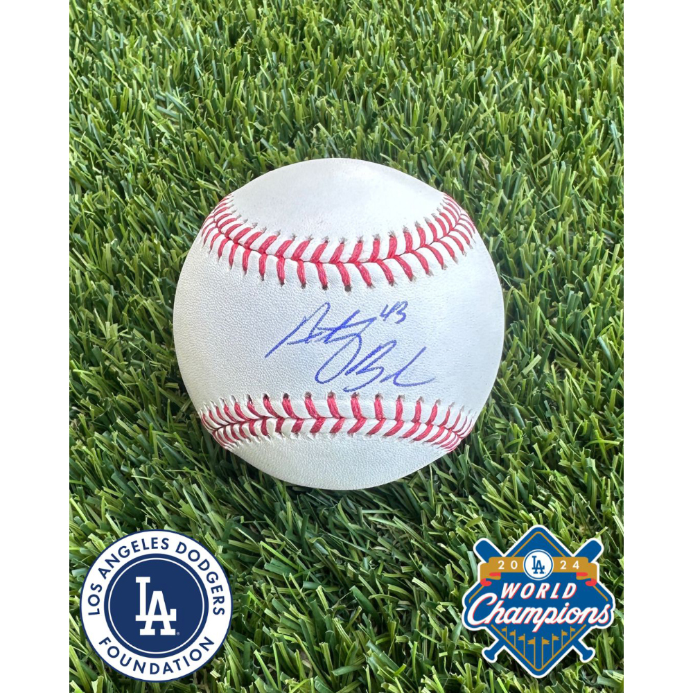 Anthony Banda 2025 Autographed and Authenticated Baseball