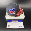 NFL - Giants Tyrone Tracy Jr. Signed Blue Shield Mini Helmet