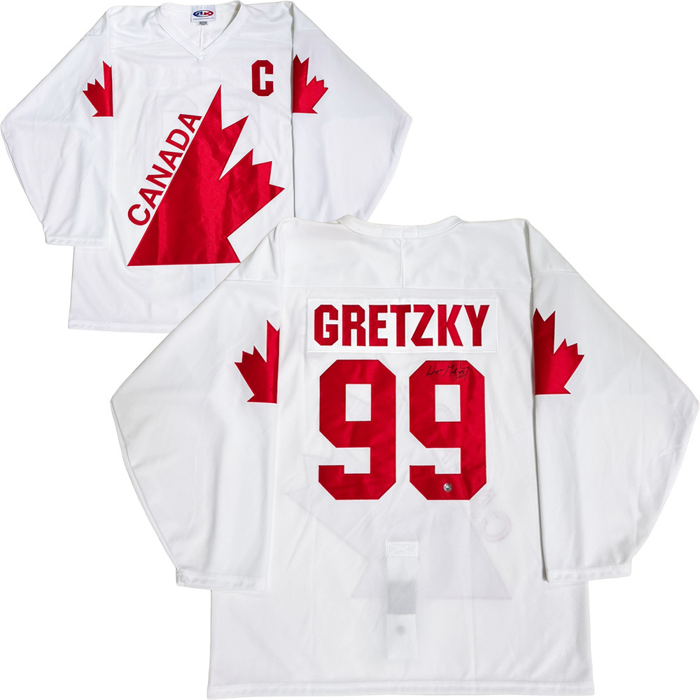Wayne Gretzky Autographed Team Canada Jersey