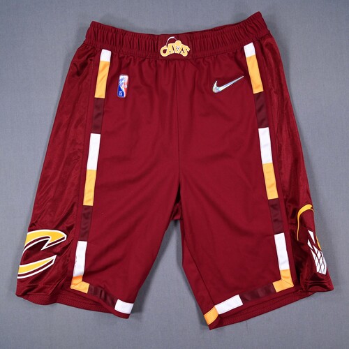 Image of Darius Garland - Cleveland Cavaliers - City Edition Shorts - Worn 11/13/2021 - 2021-22 NBA Season