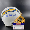 NFL - Chargers Tre Harris Signed Authentic Proline Helmet