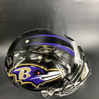 NFL - Ravens Zay Flowers signed authentic helmet