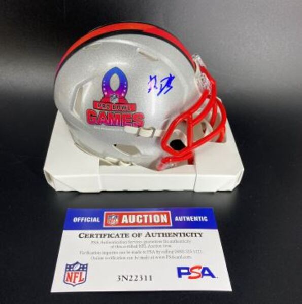 NFL - Browns Shedeur Sanders Signed Pro Bowl Games Mini Helmet