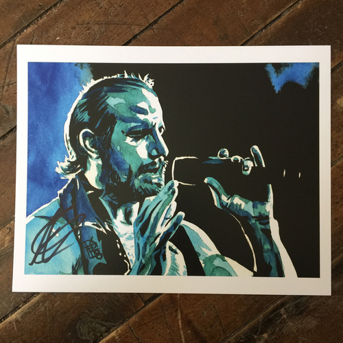 Aiden English SIGNED 11 x 14 Rob Schamberger Print