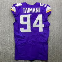 London Games - Vikings Taki Taimani Game Used Jersey (10/6/2024) Size 46...