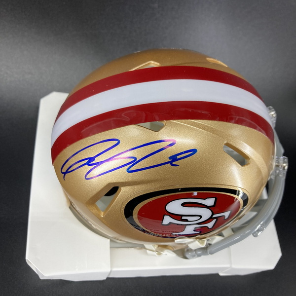 NFL - 49ers Ricky Pearsall Signed Mini Helmet
