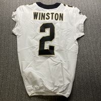 STS - Saints Jameis Winston Game Worn Jersey (11/27/22) Size 42 With Cap...
