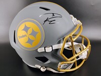 NFL - Steelers Russell Wilson Signed Slate Replica Speed Helmet
