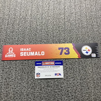 NFL - Steelers Isaac Seumalo 2024 Pro Bowl Games Nameplate 1 of 1