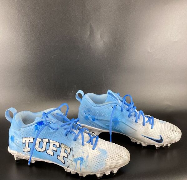 MCMC - Saints Pete Werner Game Worn Custom Cleats 2025 Season Size 14 - ...