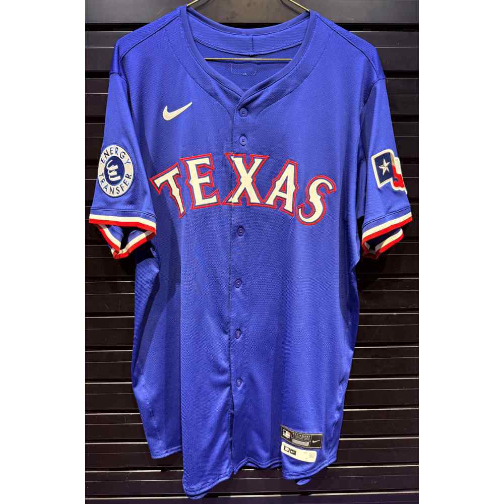 Bruce Bochy #15 Texas Rangers Team-Issued 2025 Blue Alternate