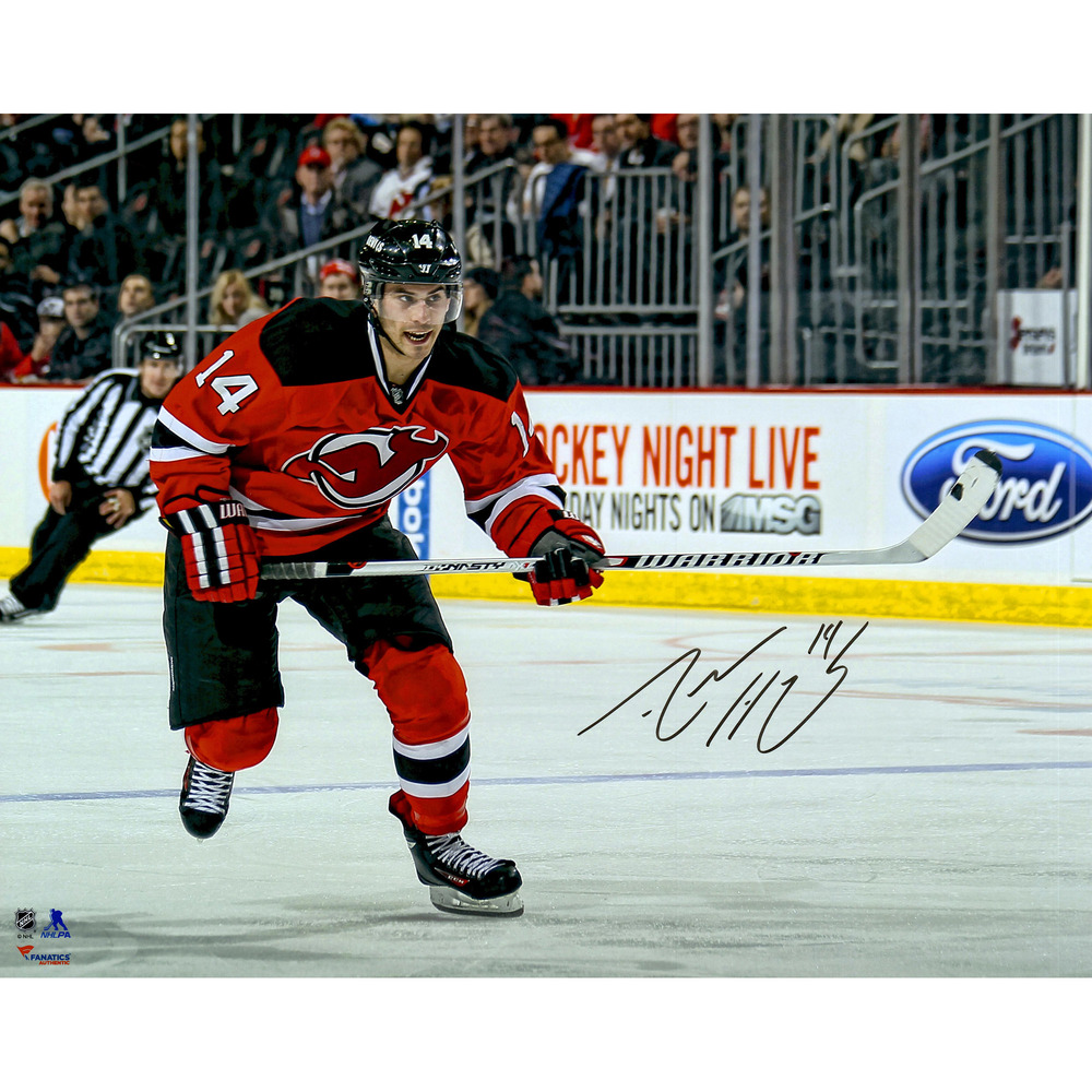 Adam Henrique New Jersey Devils Autographed 16