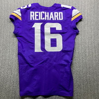 London Games - Vikings Will Reichard Game Used Jersey (10/6/2024) Size 4...