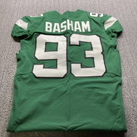 NFL - Jets Terrell Basham Game Worn Jersey (12/27/20) Size 42