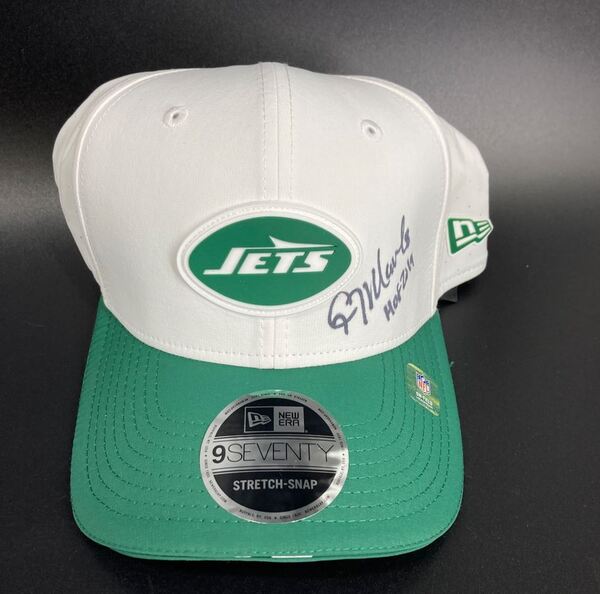 HOF - Jets Kevin Mawae Signed Hat