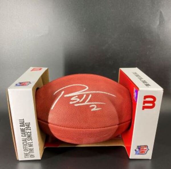 NFL - Broncos Patrick Surtain Signed Authentic Football