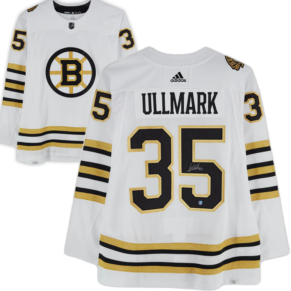 Linus Ullmark Autographed Boston Bruins Pro Jersey