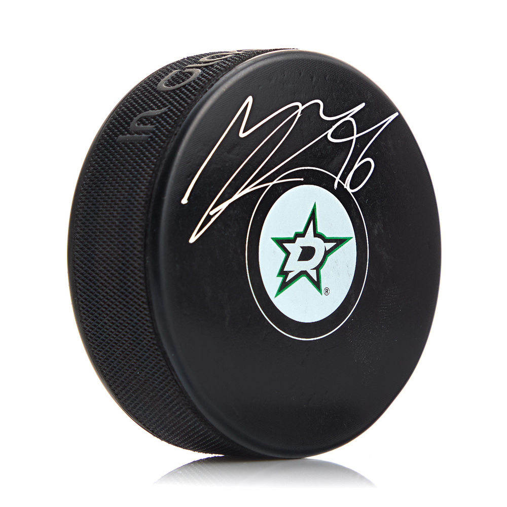Mikko Rantanen Autographed Dallas Stars Hockey Puck