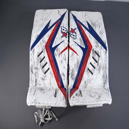 Image of Shesterkin, Igor<br>Brians Leg Pads - Rookie Year - Photo-Matched to 10 Games - January 19, 2020 - March 10, 2020<br>New York Rangers<br>2019-20<br>#31