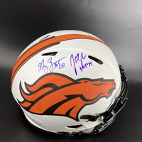 HOF - Broncos Multi Signed Authentic Lunar Eclipse Speed Helmet Signed b...