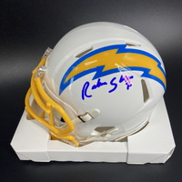 NFL - Chargers Rashawn Slater Signed Mini Helmet