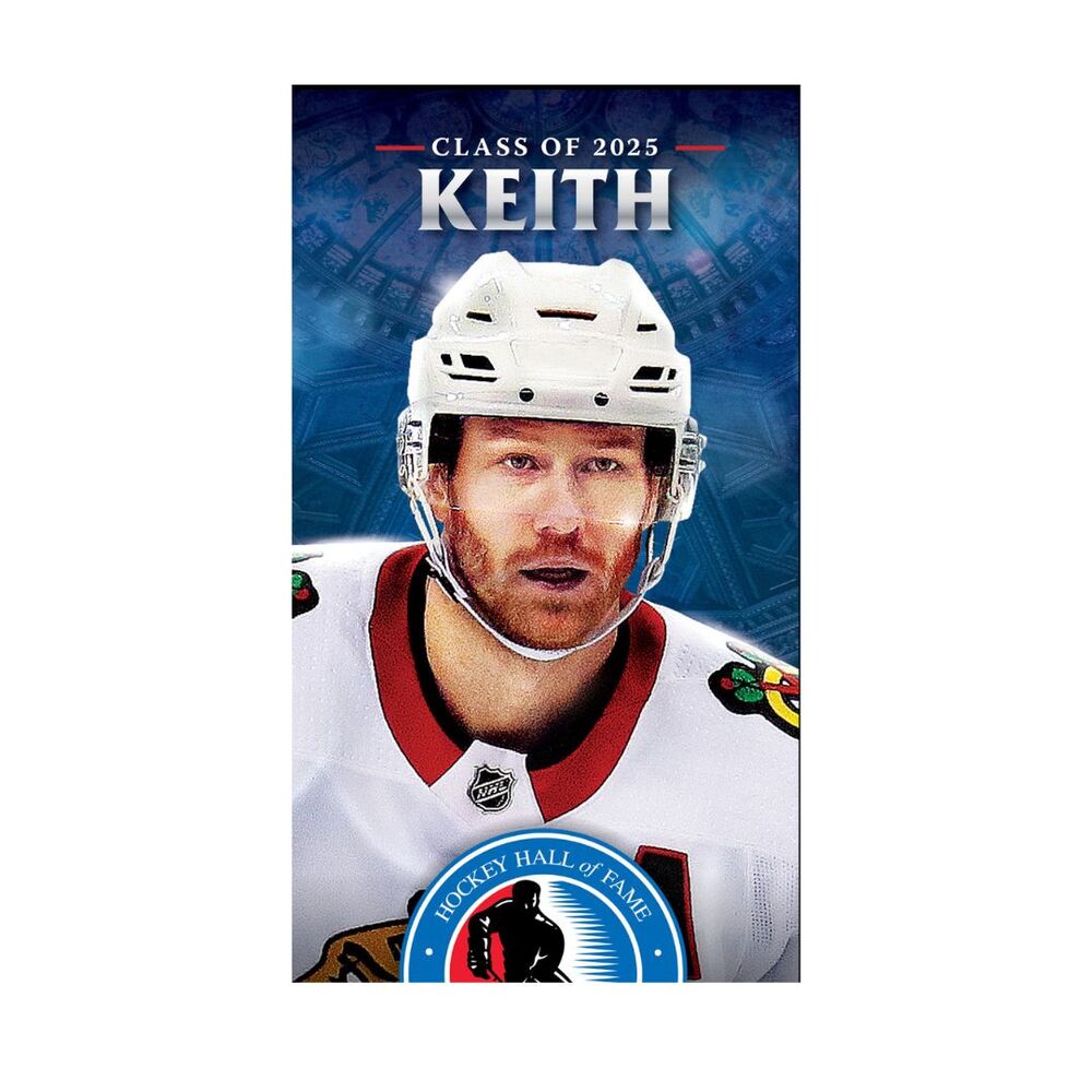 Duncan Keith Class of 2025 Great Hall Window Banner - Limited Edition 1/1 ONLY ONE AVAILABLE