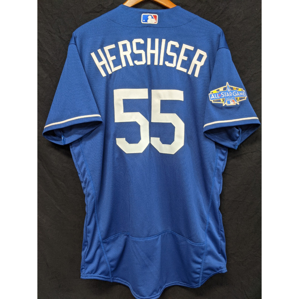 Orel Hershiser Team-Issued 2020 Spring Training Jersey with 2020