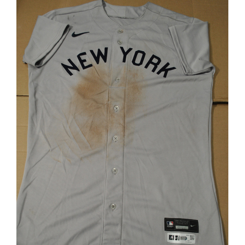2021 New York Yankees vs. Chicago White Sox in Dyersville, Iowa - Game-Used 1919 Throwback Jersey - Rougned Odor - Size 44