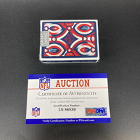 NFL Draft 2022 - Texans Custom Deck of Cards - signed by Dameon Pierce