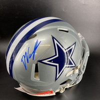 NFL - Cowboys Deuce Vaughn signed authentic helmet