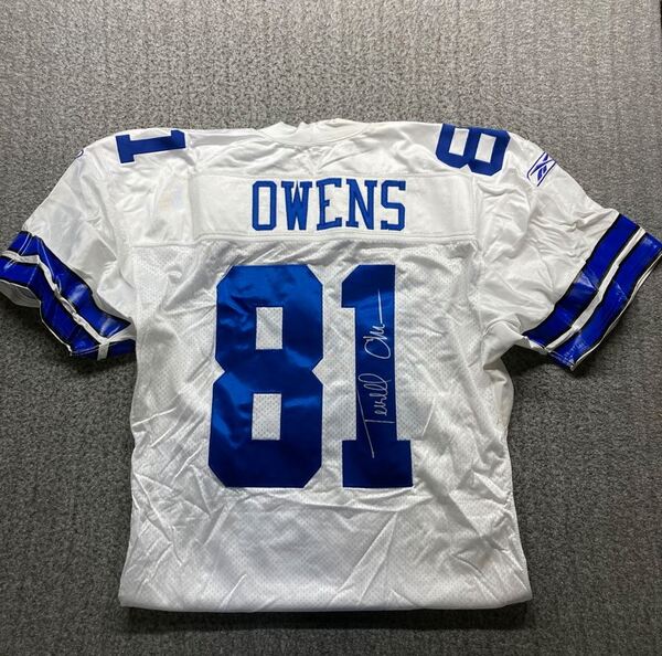 NFL - Terrell Owens Signed Authentic Jersey Sie 48