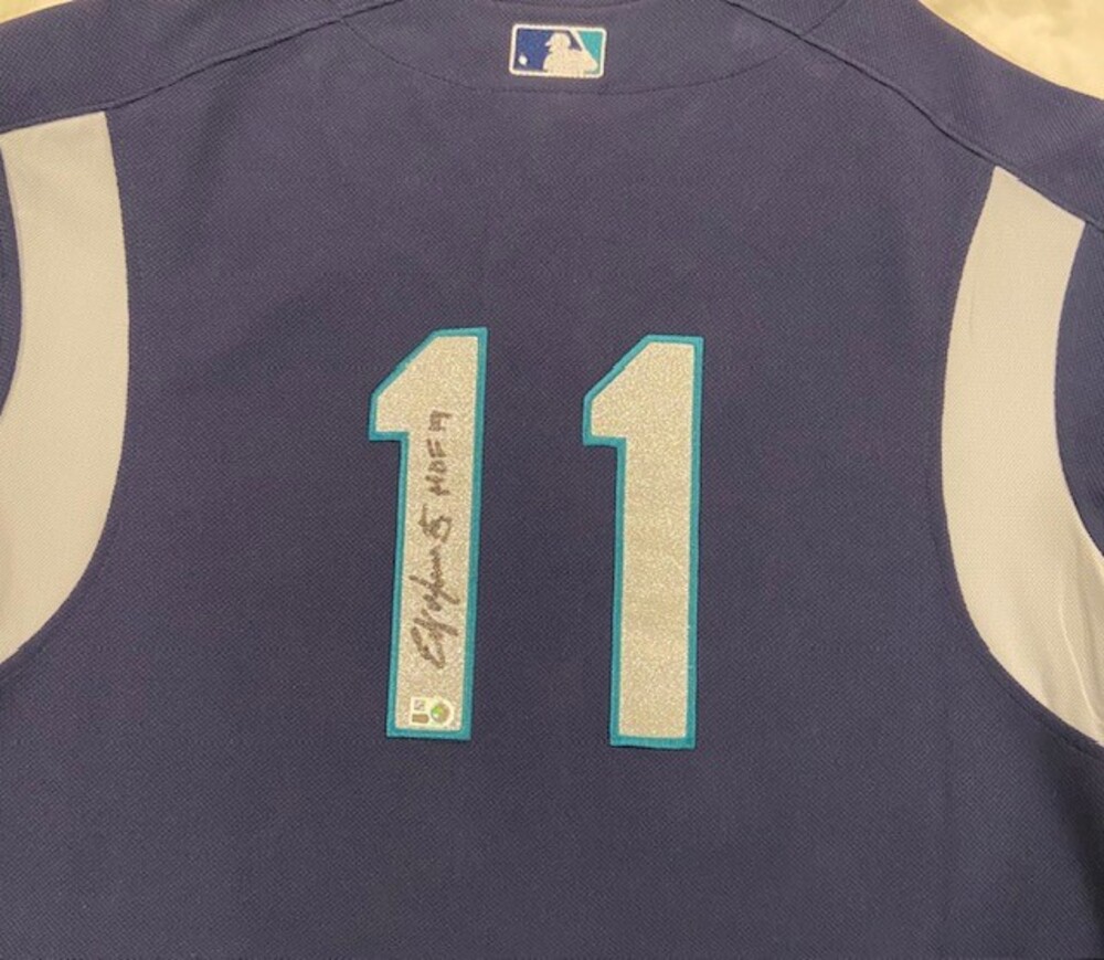 Mitchell & Ness Men's MLB Authentic Bp Jersey - Mariners 1989 Edgar Martinez