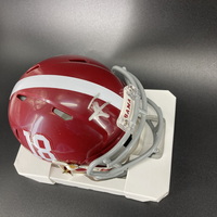 NFL - Lions Terrion Arnold  Signed Alabama Mini Helmet