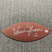 NFL - Chiefs Warren Moon Signed Authentic Panel