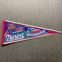 NFL - PATRIOTS 1996 AFC CHAMPIONS PENNANT