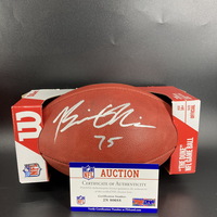 NFL - Vikings Brian O'Neal Signed Authentic Football