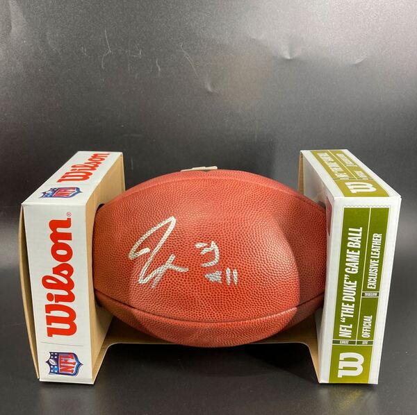 NFL - Seahawks Jaxon Smith-Njigba Signed Authentic Football with Pro Bow...