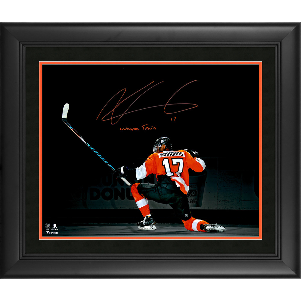 Wayne Simmonds Philadelphia Flyers Framed Autographed 16